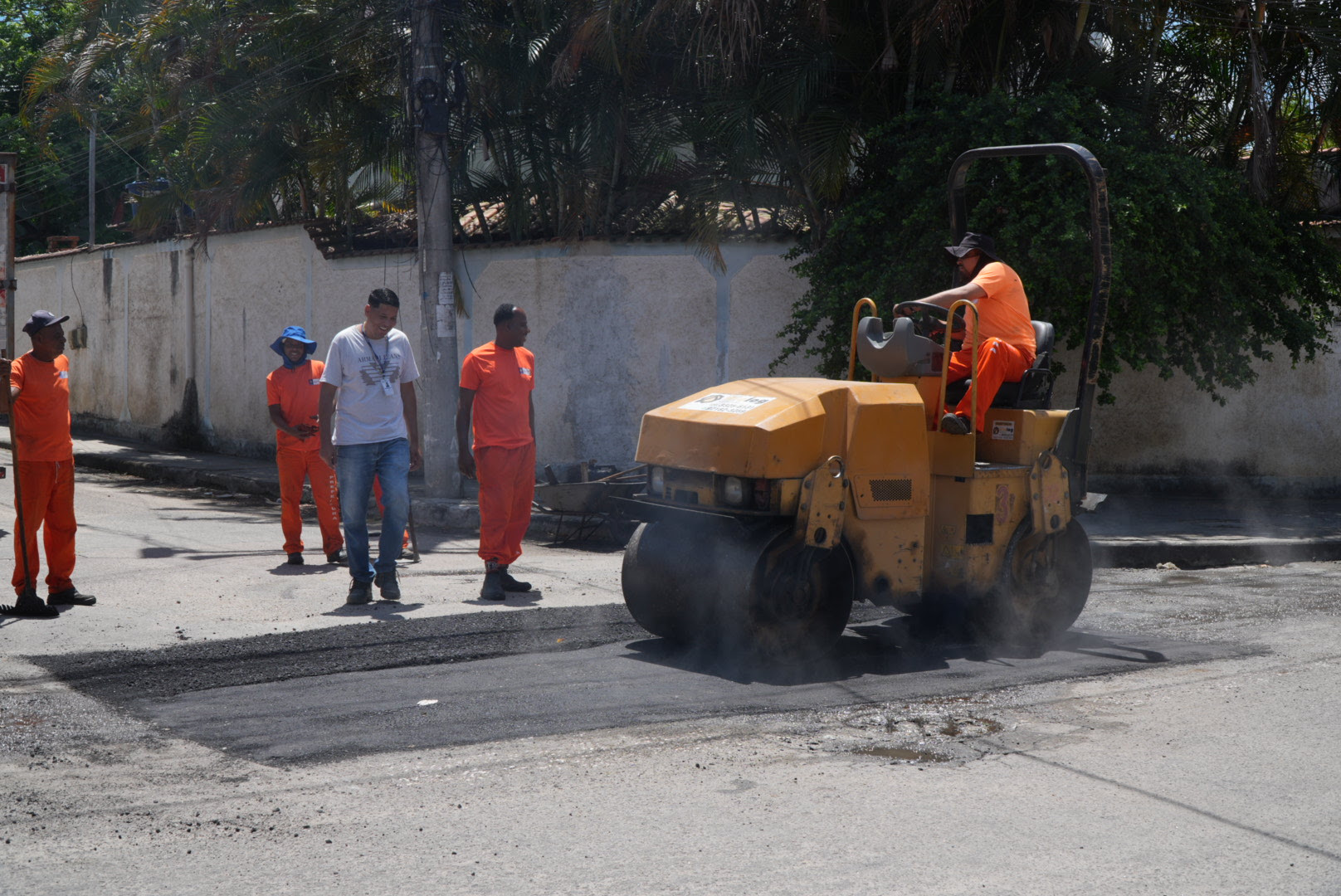 Prefeitura de São Gonçalo fornece apoio à Operação Barricada Zero no Jardim Catarina