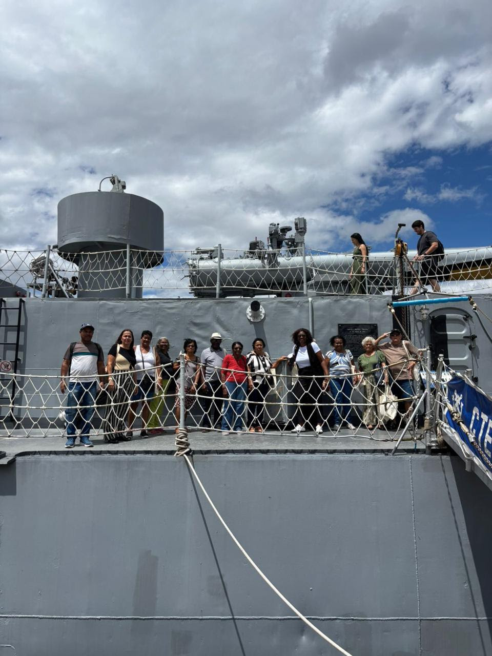 Servidores aposentados fazem passeio promovido pela Funasg no Centro do Rio