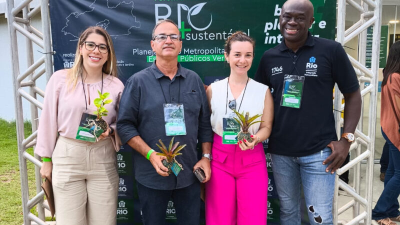 São Gonçalo participa de fórum com tema ligado à sustentabilidade e espaços públicos verdes no Rio 