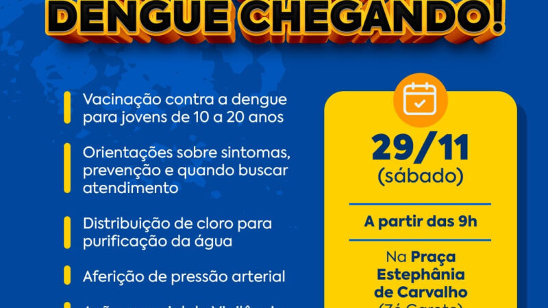 São Gonçalo promove Dia D de Combate à Dengue no próximo sábado