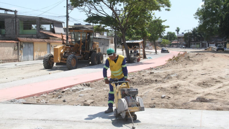 Ciclovia do MUVI em Santa Luzia começa a tomar forma 