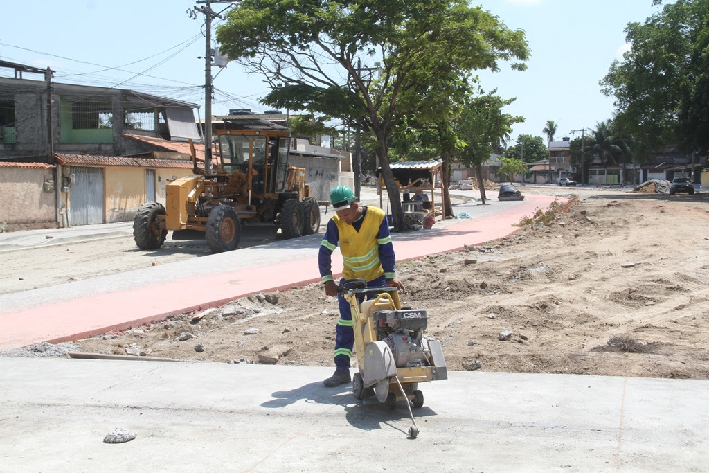 Ciclovia do MUVI em Santa Luzia começa a tomar forma 