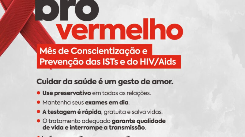 São Gonçalo inicia ações da campanha Dezembro Vermelho nesta segunda-feira (1º)