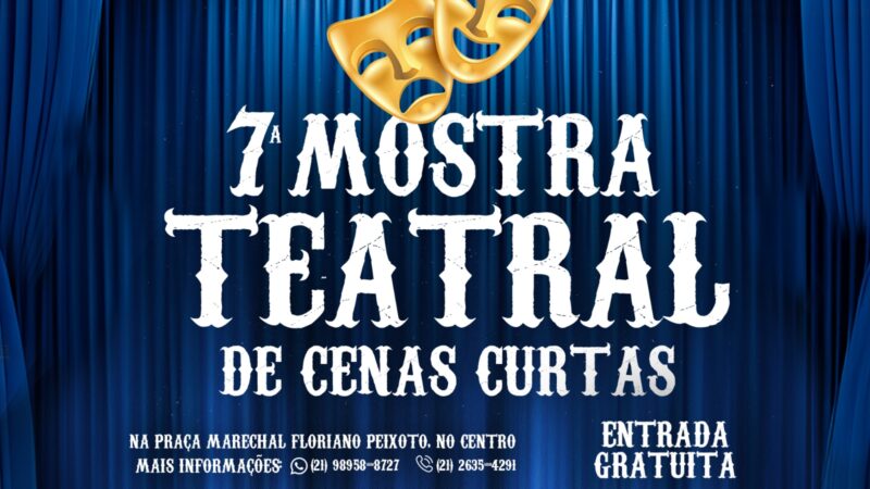 7ª Mostra Teatral de Cenas Curtas reúne formandos da CCHAT em apresentação aberta ao público