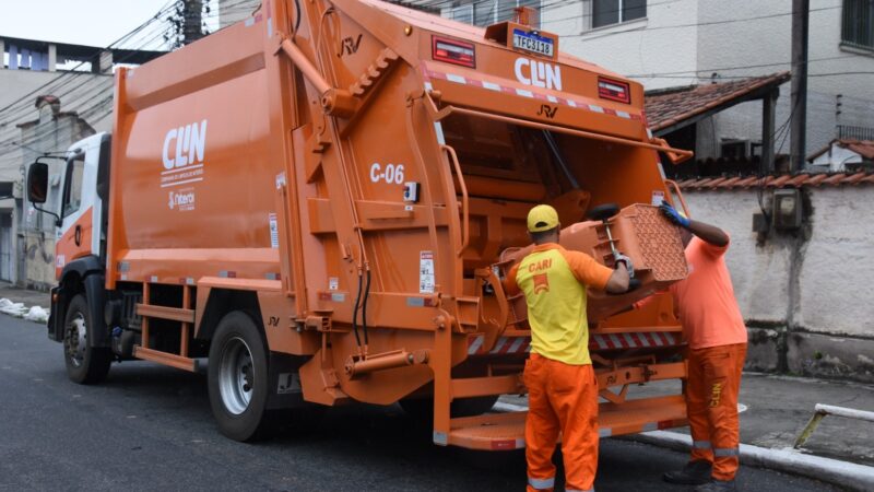 Niterói reforça limpeza urbana para festas de Natal e Réveillon e orienta população sobre horários de coleta
