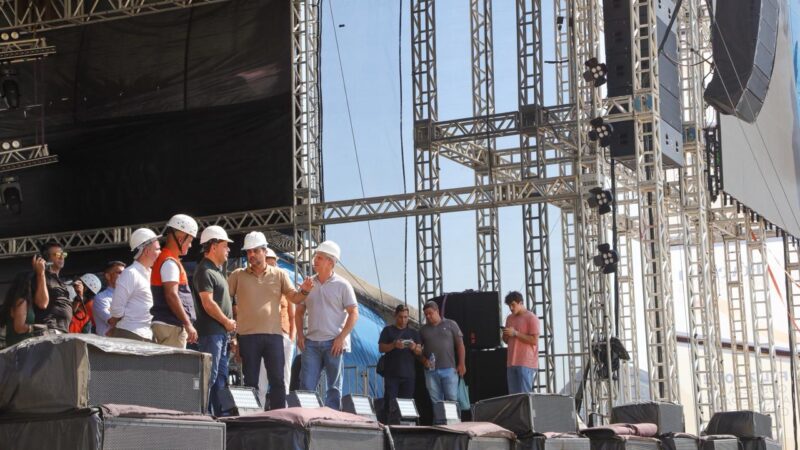 Prefeitura de Niterói conclui vistoria do palco e avança nos preparativos para o Réveillon 2026