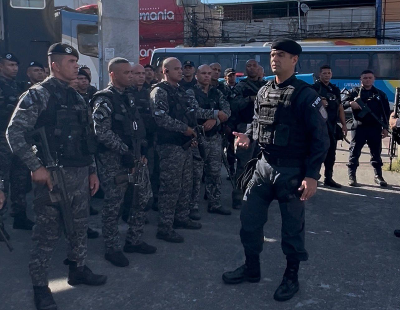 Operação Impacto estreia em São Gonçalo com mais de 260 policiais e grande aparato de viaturas