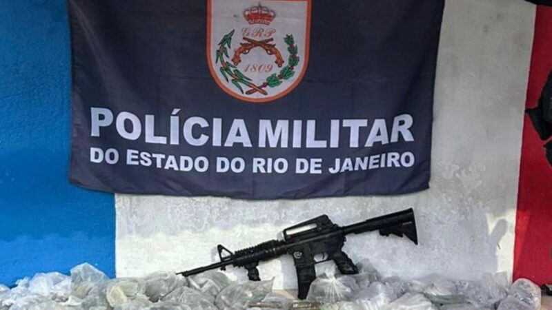 Novo 1º BPM já causa prejuízo ao tráfico no Morro do Feijão, em São Gonçalo