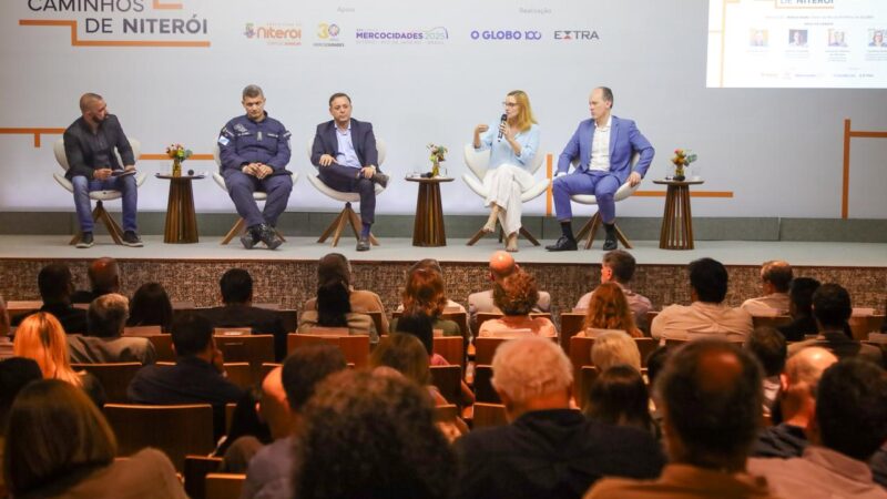 “Caminhos de Niterói”: encontro com prefeito Rodrigo Neves e especialistas debate avanços da cidade na área de segurança pública