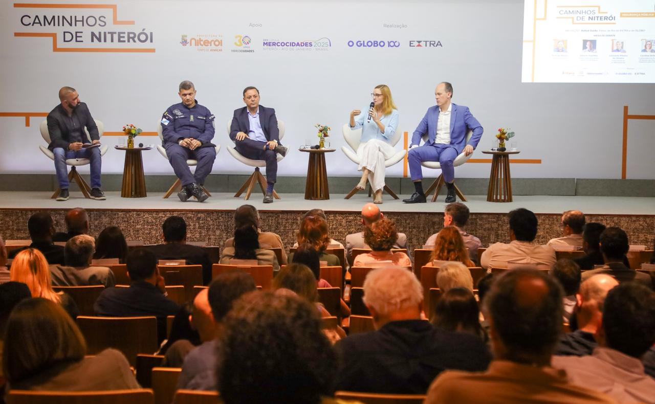 “Caminhos de Niterói”: encontro com prefeito Rodrigo Neves e especialistas debate avanços da cidade na área de segurança pública