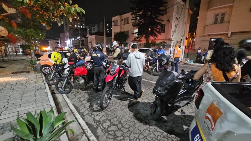 Prefeitura de Niterói intensifica combate à circulação de motos barulhentas
