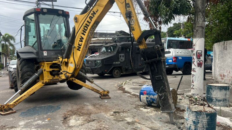 Operação Barricada Zero ultrapassa 2 mil toneladas retiradas no Jardim Catarina; São Gonçalo ganha reforço histórico na segurança