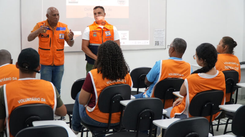 Defesa Civil de São Gonçalo realiza aula inaugural da 12ª turma do Curso de Voluntários