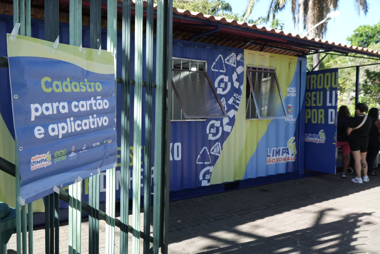 Ecoponto do Zé Garoto já reciclou mais de 18 toneladas de materiais em seis meses de funcionamento