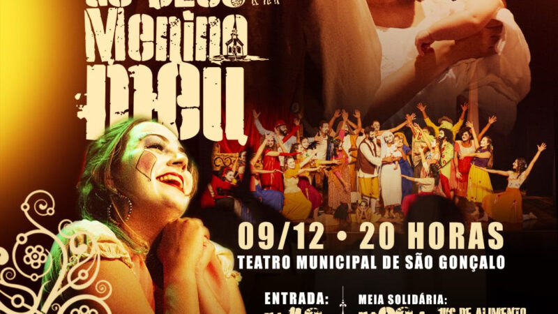 Teatro Municipal de São Gonçalo recebe musical natalino 