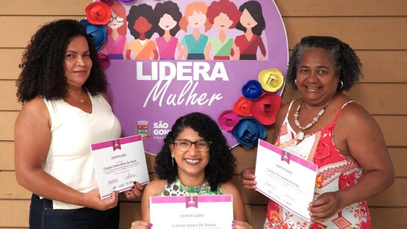 São Gonçalo certifica empreendedoras da 16ª turma do Projeto Lidera Mulher 