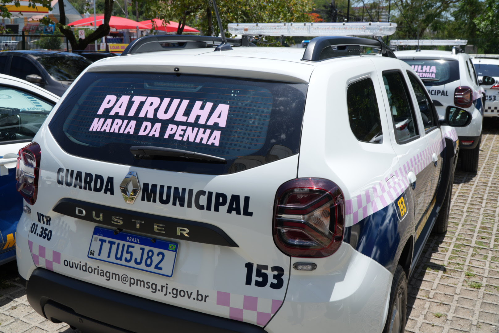 Patrulha Maria da Penha de São Gonçalo ganha duas novas viaturas