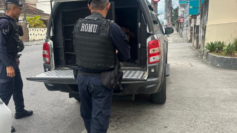Guarda Municipal de São Gonçalo prende homem por violência contra a mulher