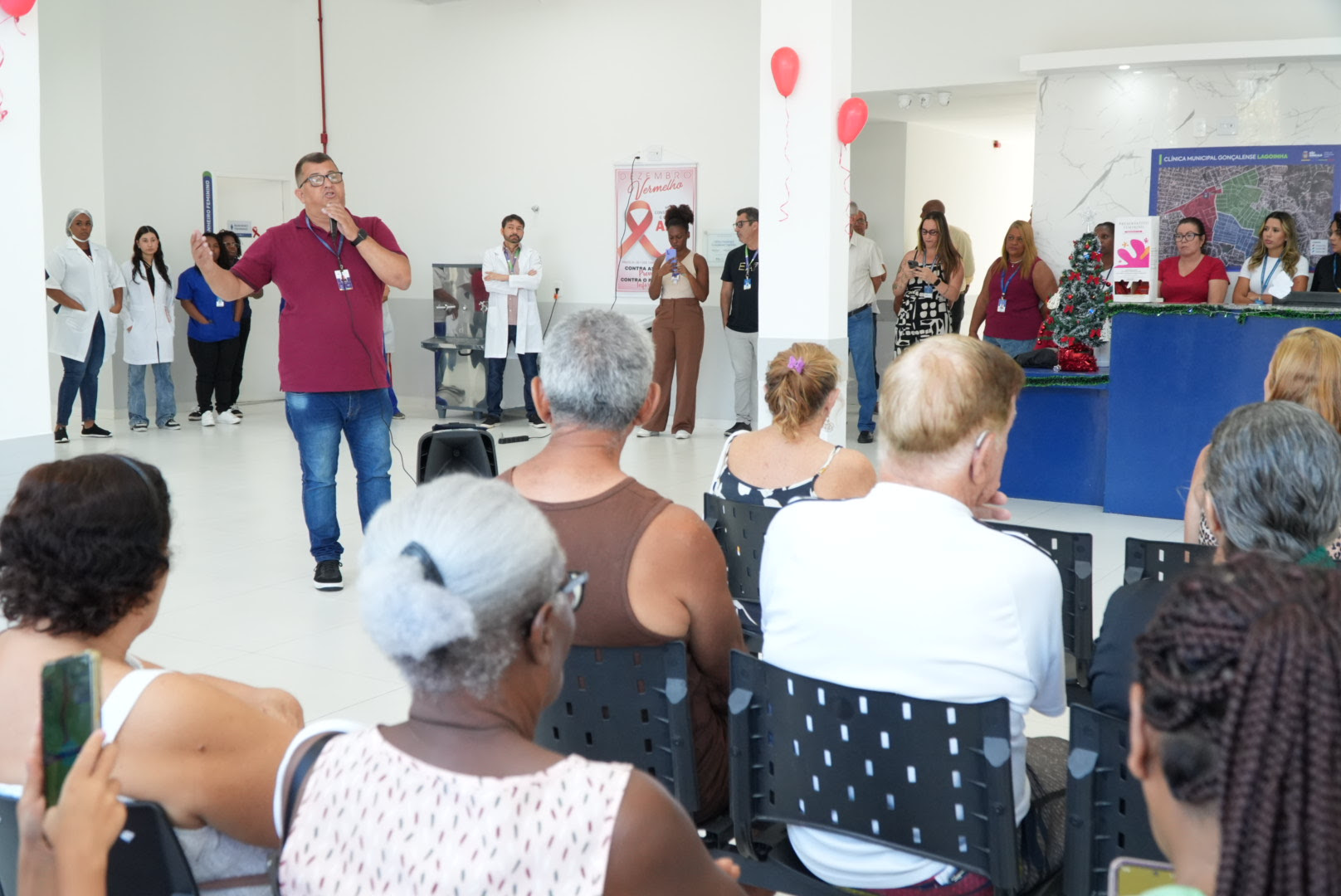 Clínica da Lagoinha realiza ação do Dezembro Vermelho