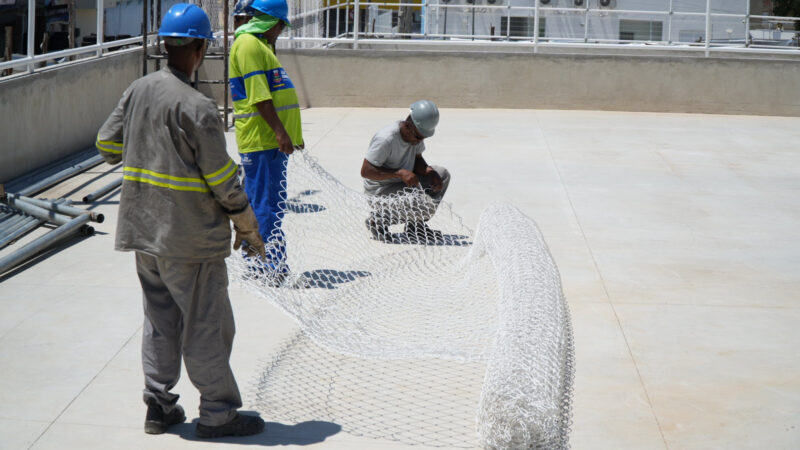Praça Renovada segue com obras avançadas no Jardim Miriambi