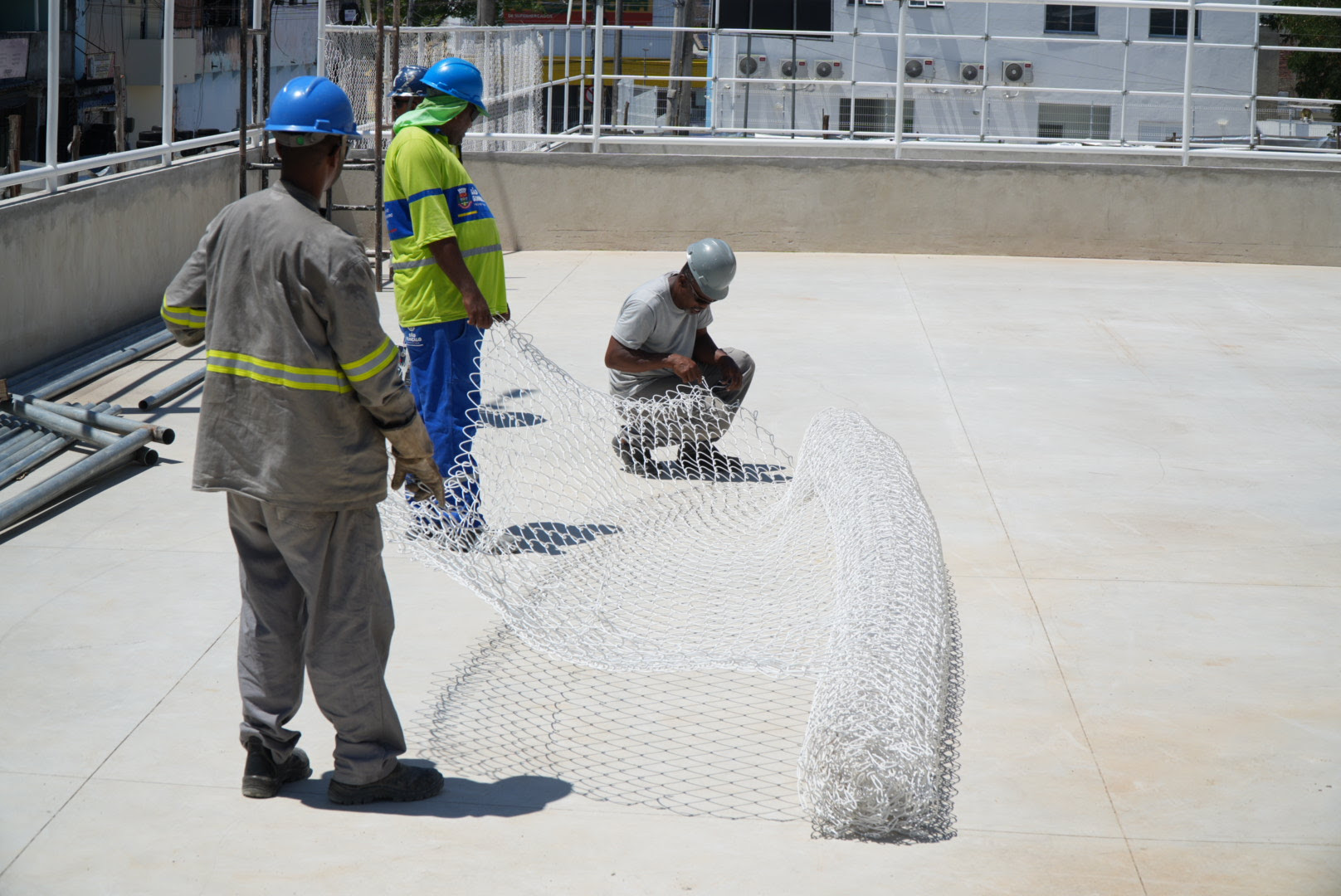 Praça Renovada segue com obras avançadas no Jardim Miriambi