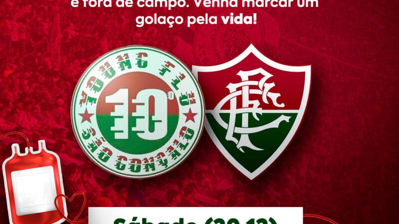 São Gonçalo e Young Flu promovem campanha de doação de sangue