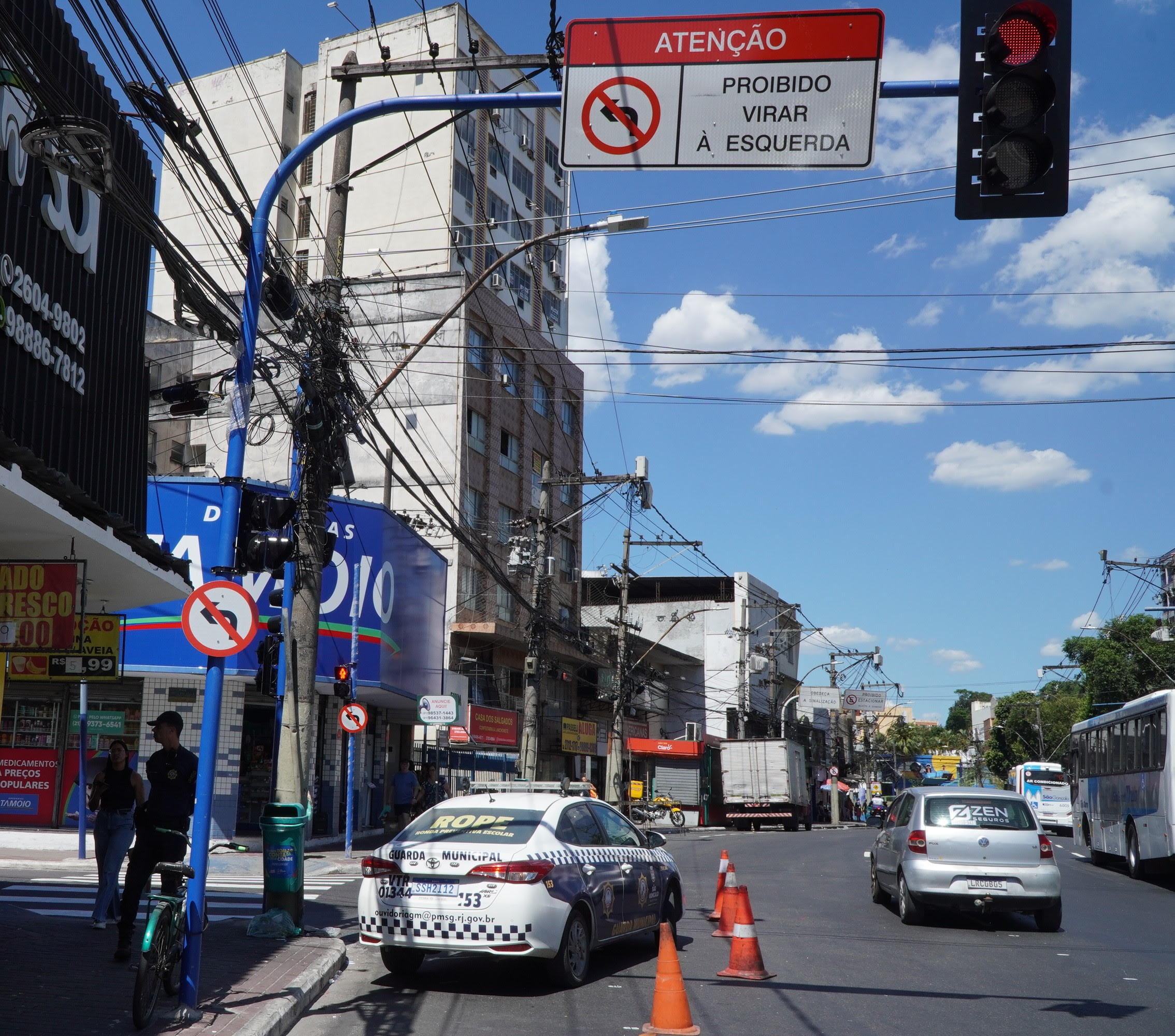 Prefeitura dá início a novas mudanças no trânsito do Centro de São Gonçalo