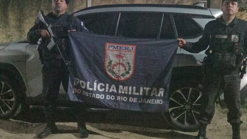 Resposta imediata do 7º BPM: Carro roubado na Raul Veiga é recuperado em poucas horas em São Gonçalo