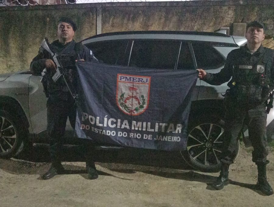 Resposta imediata do 7º BPM: Carro roubado na Raul Veiga é recuperado em poucas horas em São Gonçalo