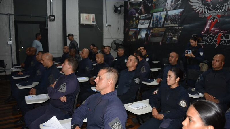 Guarda Municipal de Maricá participa de treinamento com a Polícia Militar