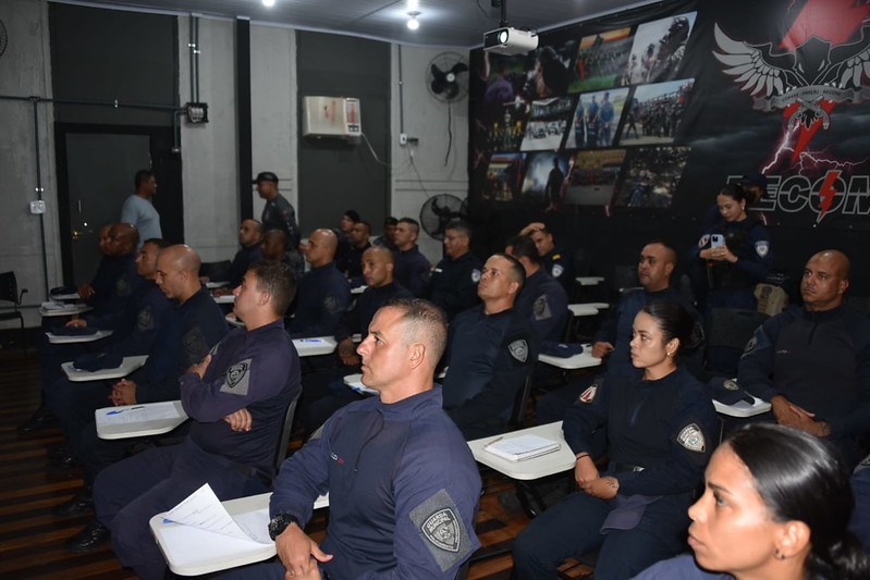 Guarda Municipal de Maricá participa de treinamento com a Polícia Militar