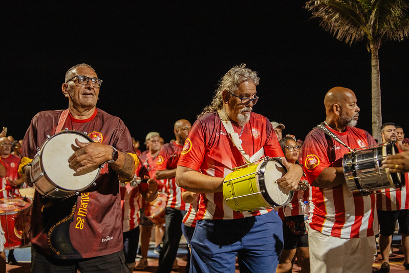 Ensaio da União de Maricá leva centenas de pessoas à Orla de Itaipuaçu