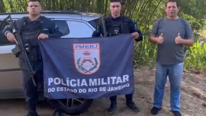 1º Batalhão recuperam veículo roubado há menos de duas horas em São Gonçalo
