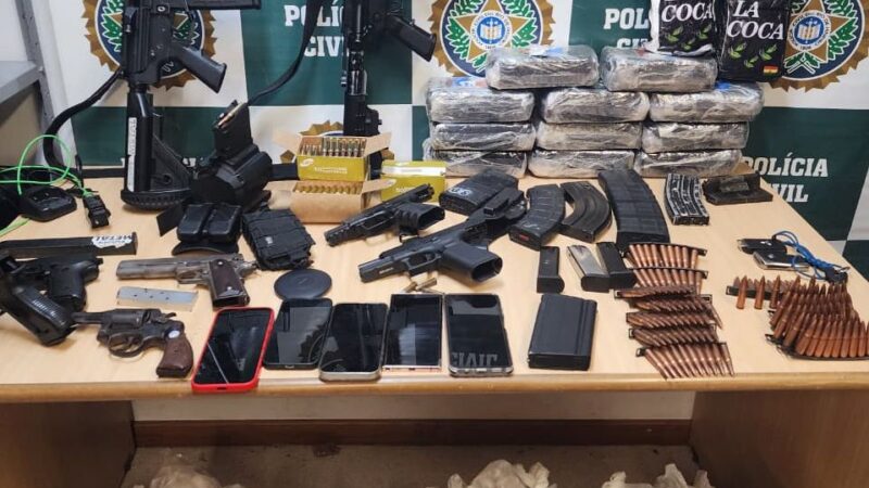 Operação Contenção termina com mortos, armas de guerra apreendidas e prisão após perseguição em São Gonçalo