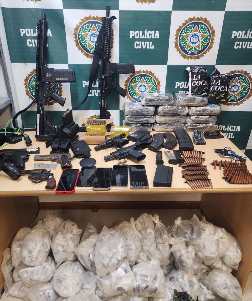 Operação Contenção termina com mortos, armas de guerra apreendidas e prisão após perseguição em São Gonçalo