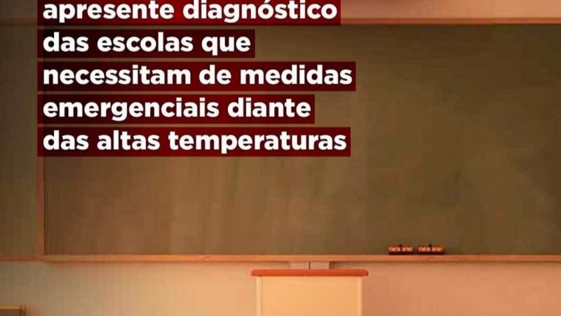 MPRJ obtém decisão para que o Estado apresente diagnóstico das escolas que necessitam de medidas emergenciais diante das altas temperaturas