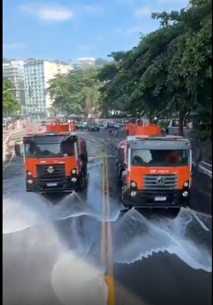  Prefeitura de Niterói recolheu 55 toneladas de resíduos após o Réveillon