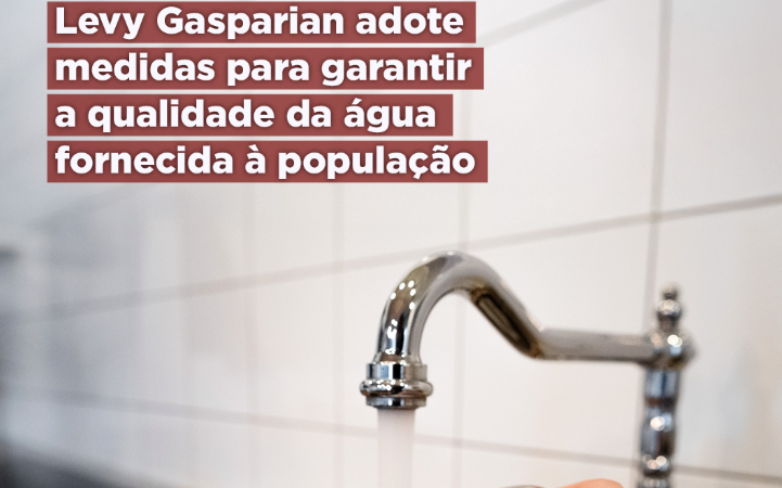 Após ação do MPRJ, Justiça determina que Levy Gasparian adote medidas para garantir a qualidade da água fornecida à população