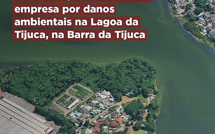 MPRJ firma acordo de mais de R$ 2 milhões com empresa por danos ambientais na Lagoa da Tijuca, na Barra da Tijuca