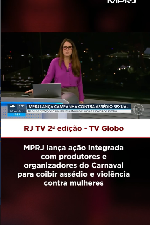 MPRJ lança ação integrada com produtores e organizadores do Carnaval para coibir assédio e violência contra mulheres