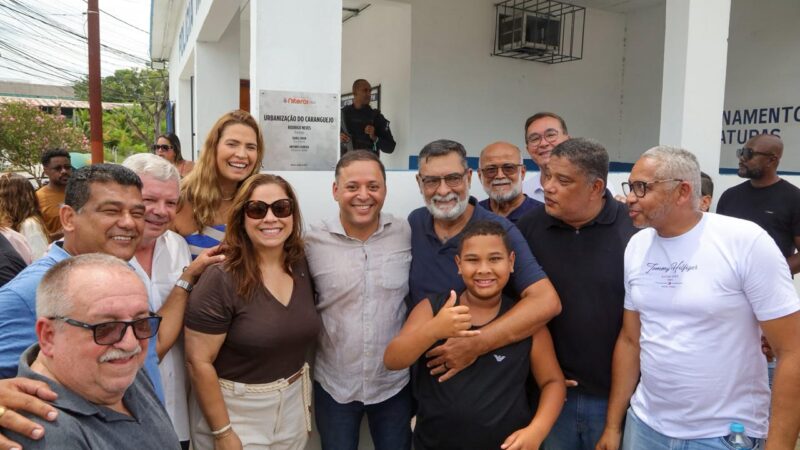 Prefeitura de Niterói entrega obras de urbanização na Grande Pendotiba e Região Oceânica