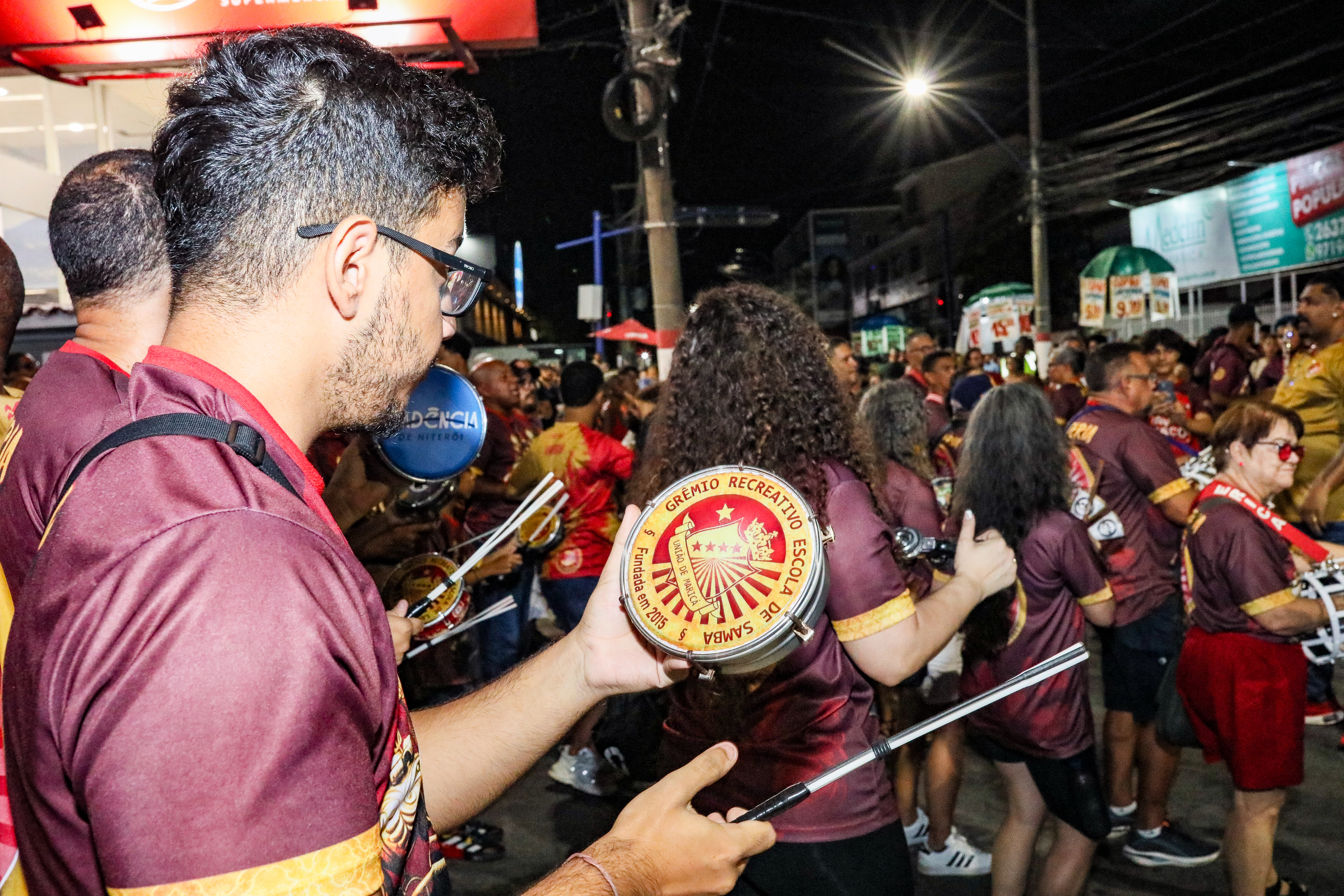 União de Maricá realiza primeiro ensaio de rua de 2026