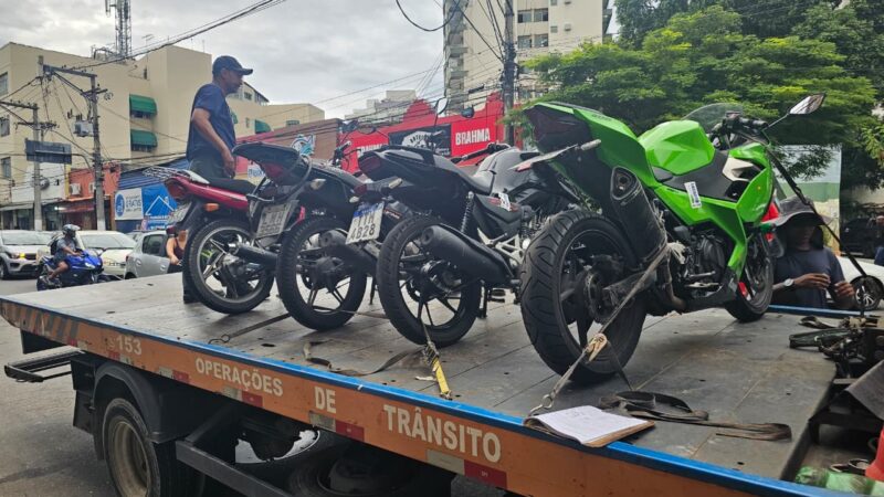 Prefeitura de Niterói fecha janeiro com quase mil abordagens contra motos barulhentas