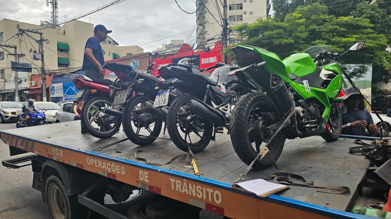 Prefeitura de Niterói fecha janeiro com quase mil abordagens contra motos barulhentas