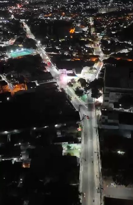 Ruas do Barreto recebem iluminação de LED