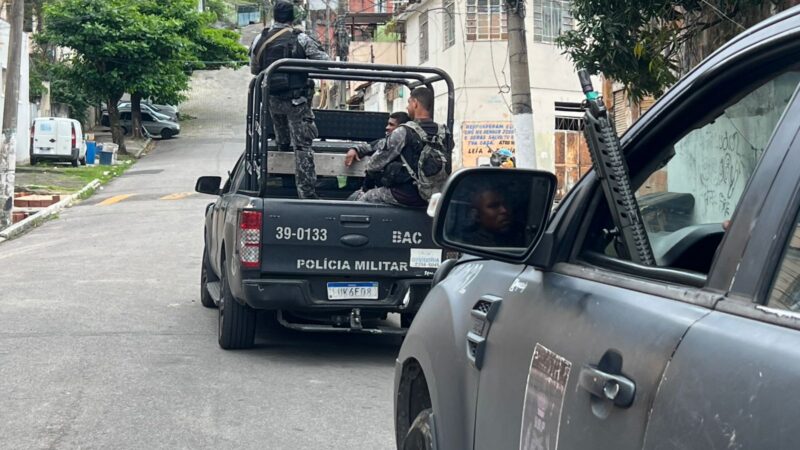 Mega-operação policial mobiliza forças de elite na Zona Norte de Niterói