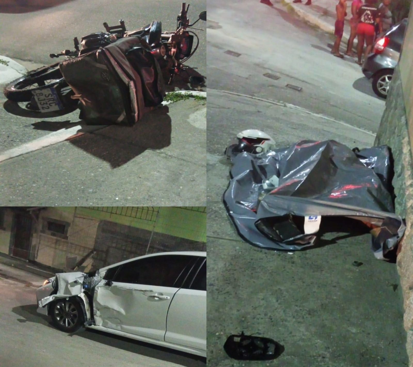 Motociclista morador de Niterói morre em grave acidente em São Gonçalo