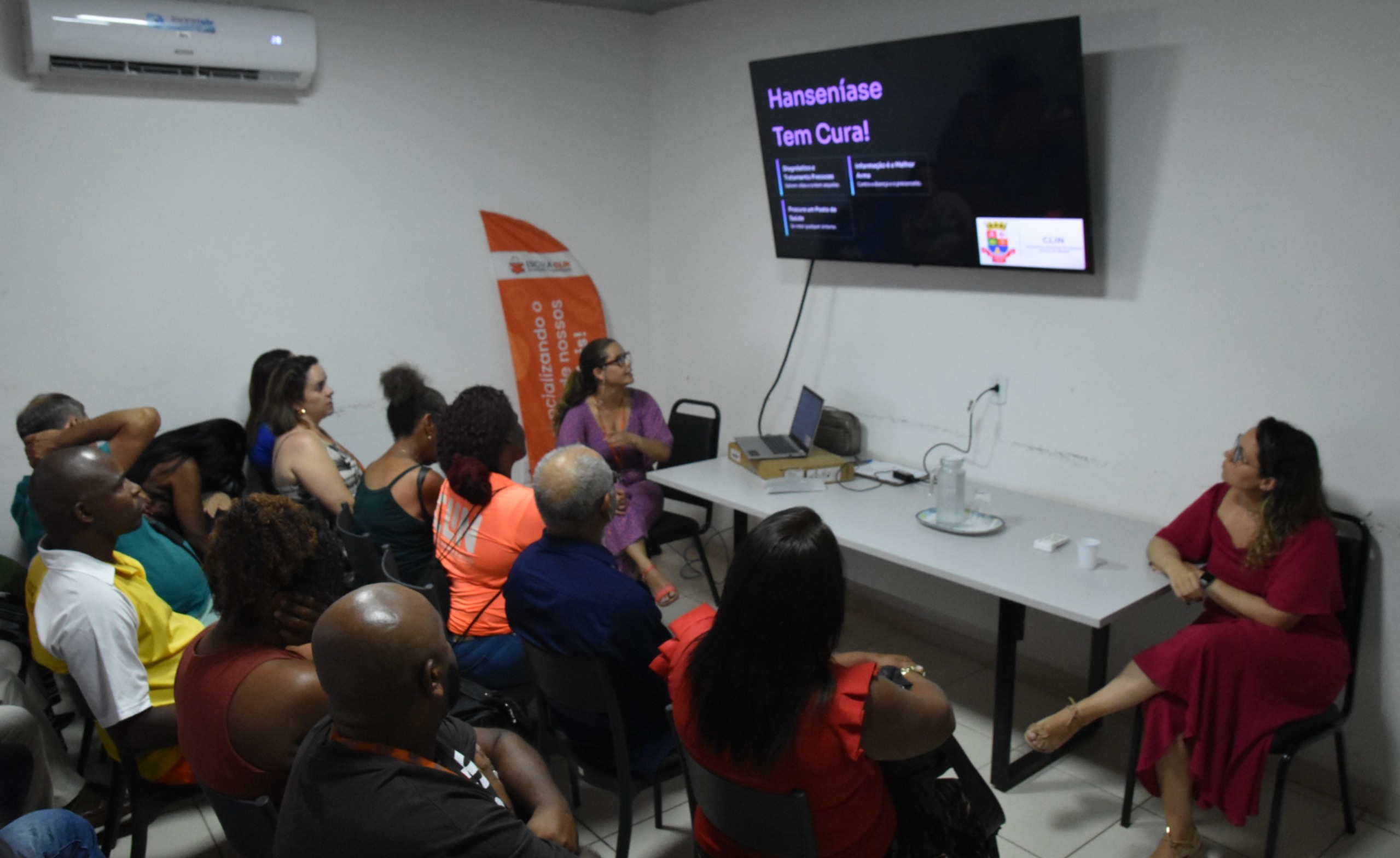 Clin realiza encontro sobre saúde mental e combate à hanseníase