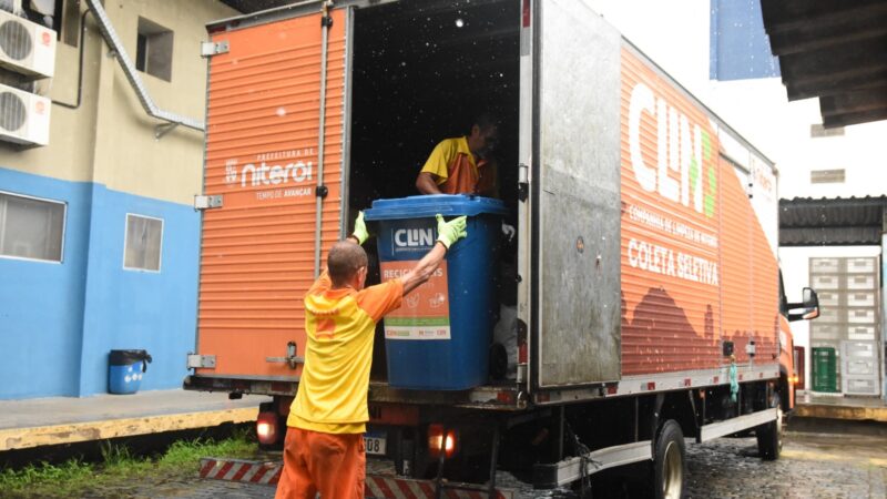 Clin expande projeto de coleta seletiva na UFF
