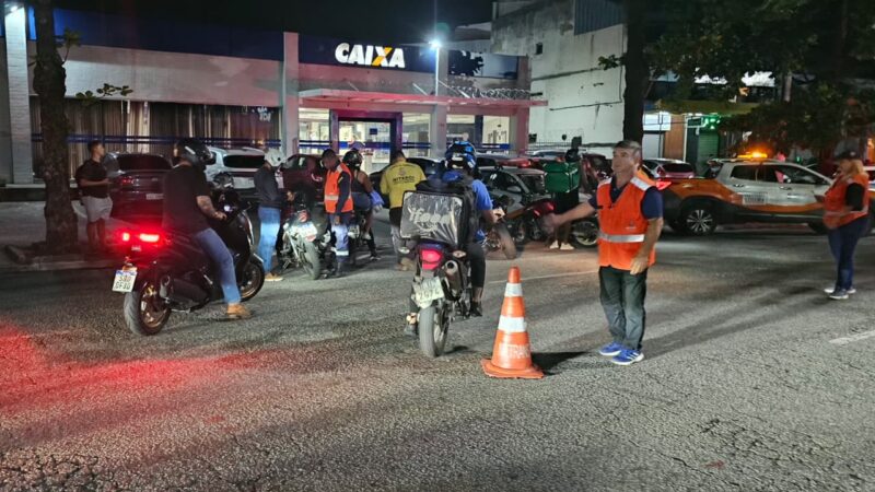 Prefeitura de Niterói faz operação contra motos barulhentas em Piratininga